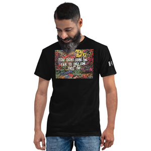 Graffiti Inspirational Tee with Quote RITHM