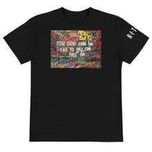 Load image into Gallery viewer, Move forward in style with this artsy graphic tee with an inspirational statement.
