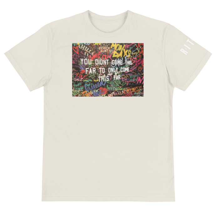 Graffiti Inspirational Tee with Quote RITHM