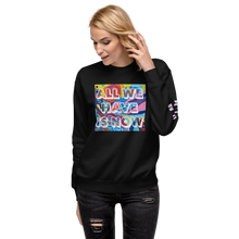 Load image into Gallery viewer, Carpe Diem Ribbed Crewneck Sweatshirt
